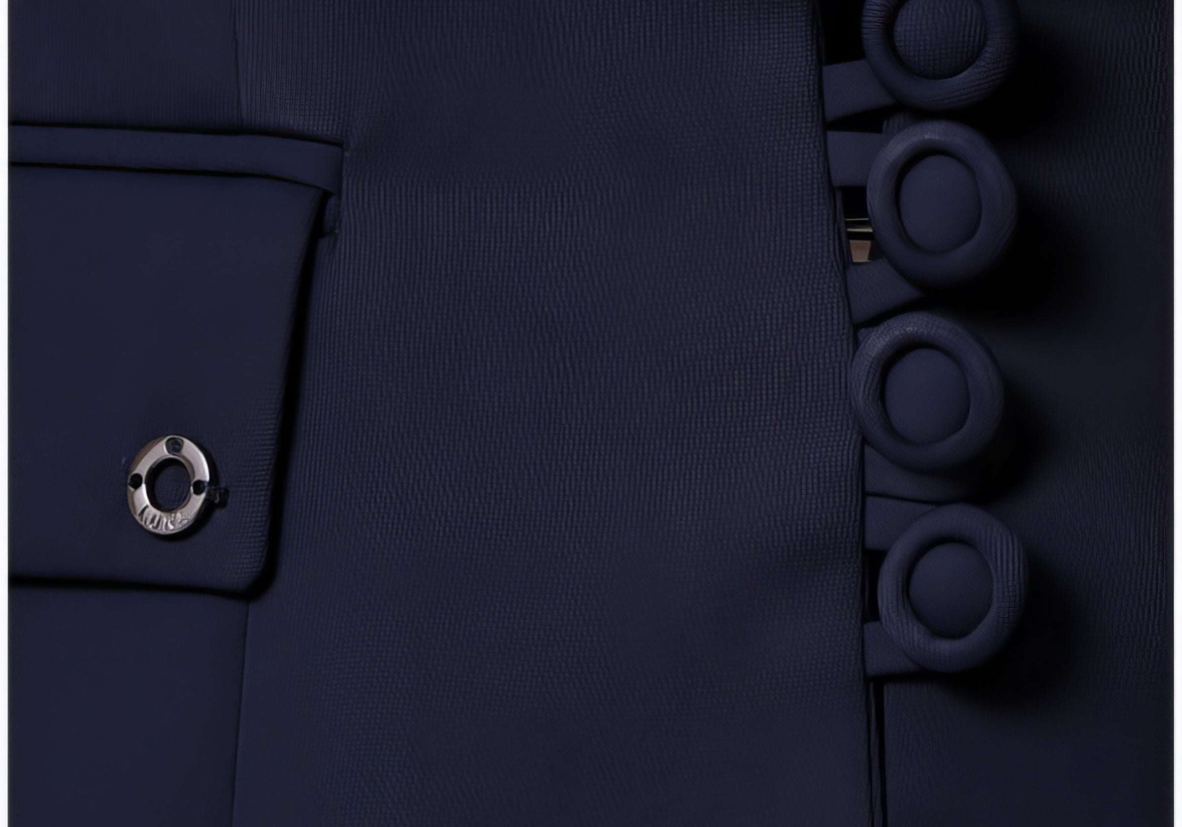 Alexa Tailored Blazer in Navy. Tailored blazer. European cut.