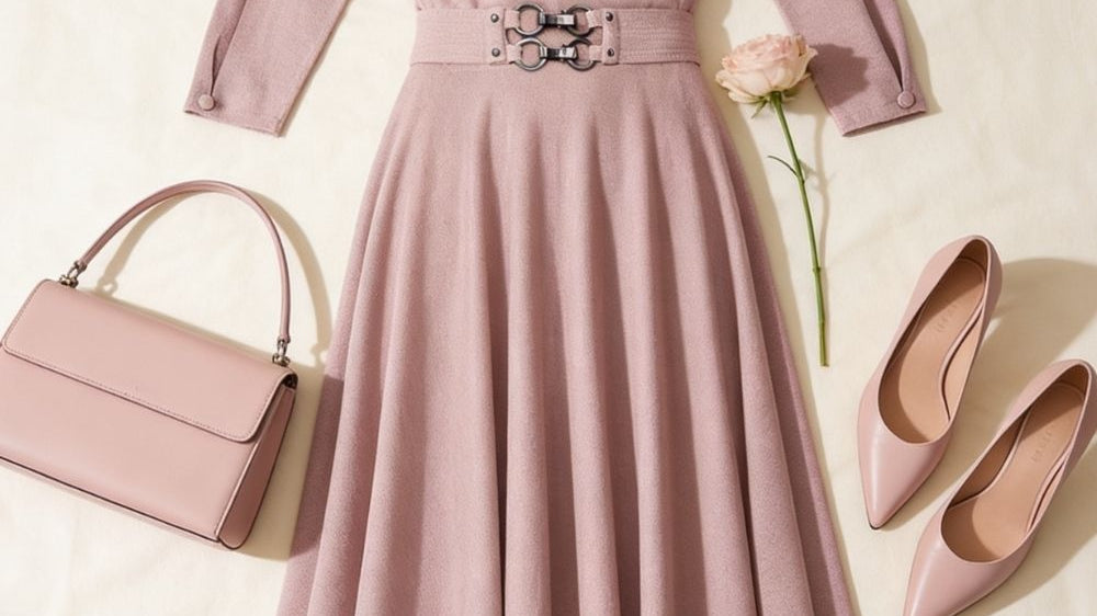 Refined Thanksgiving outfit for a woman over 50, dressed for hosting and family dinner
