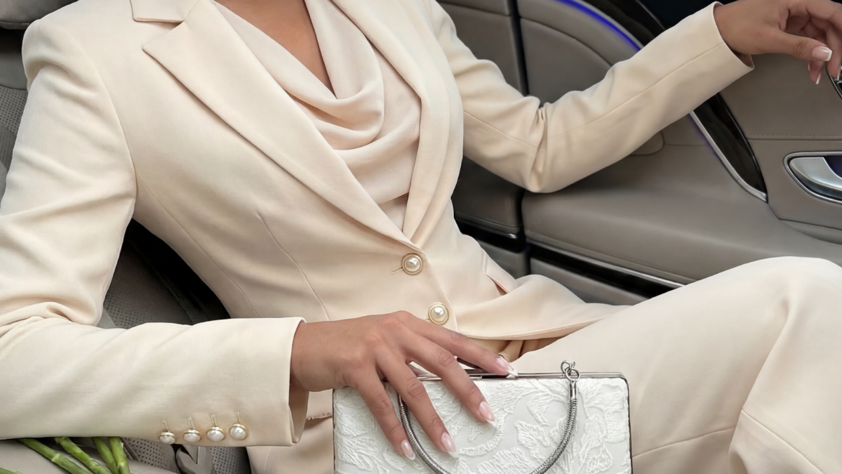 A modern professional wardrobe for women, tailored for the workplace