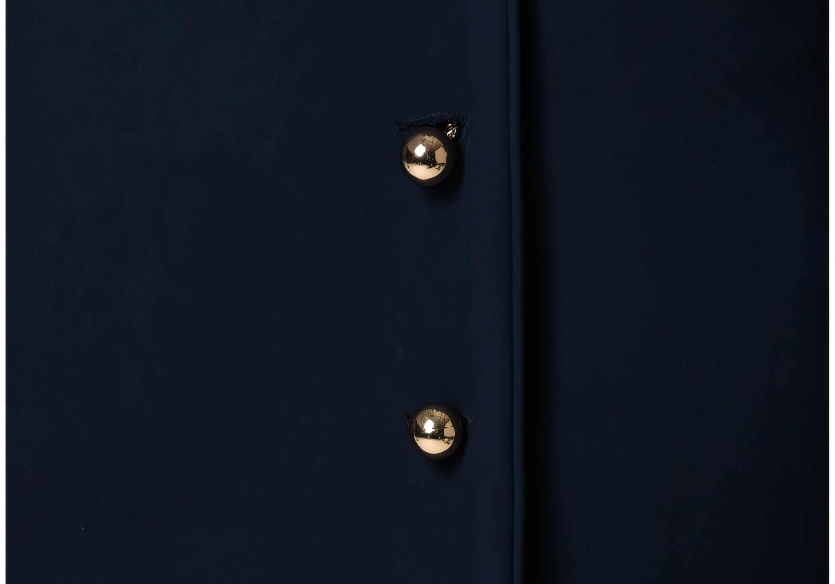 Navy Wrap Dress, Olga by Luna Fashion House, handcrafted in Europe, styled for the occasion