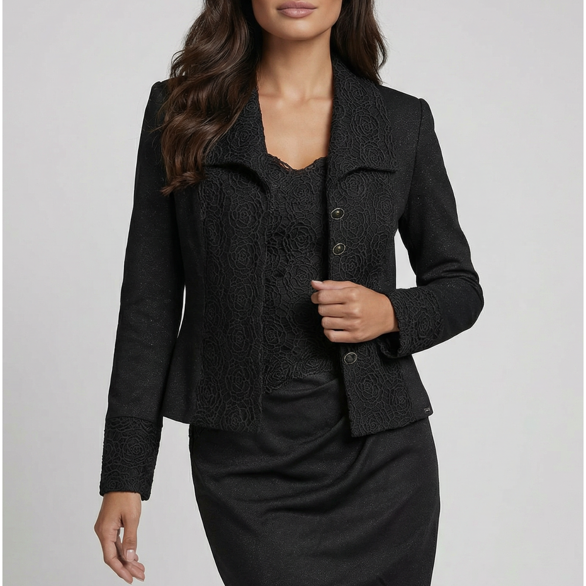 Fall Black Lace