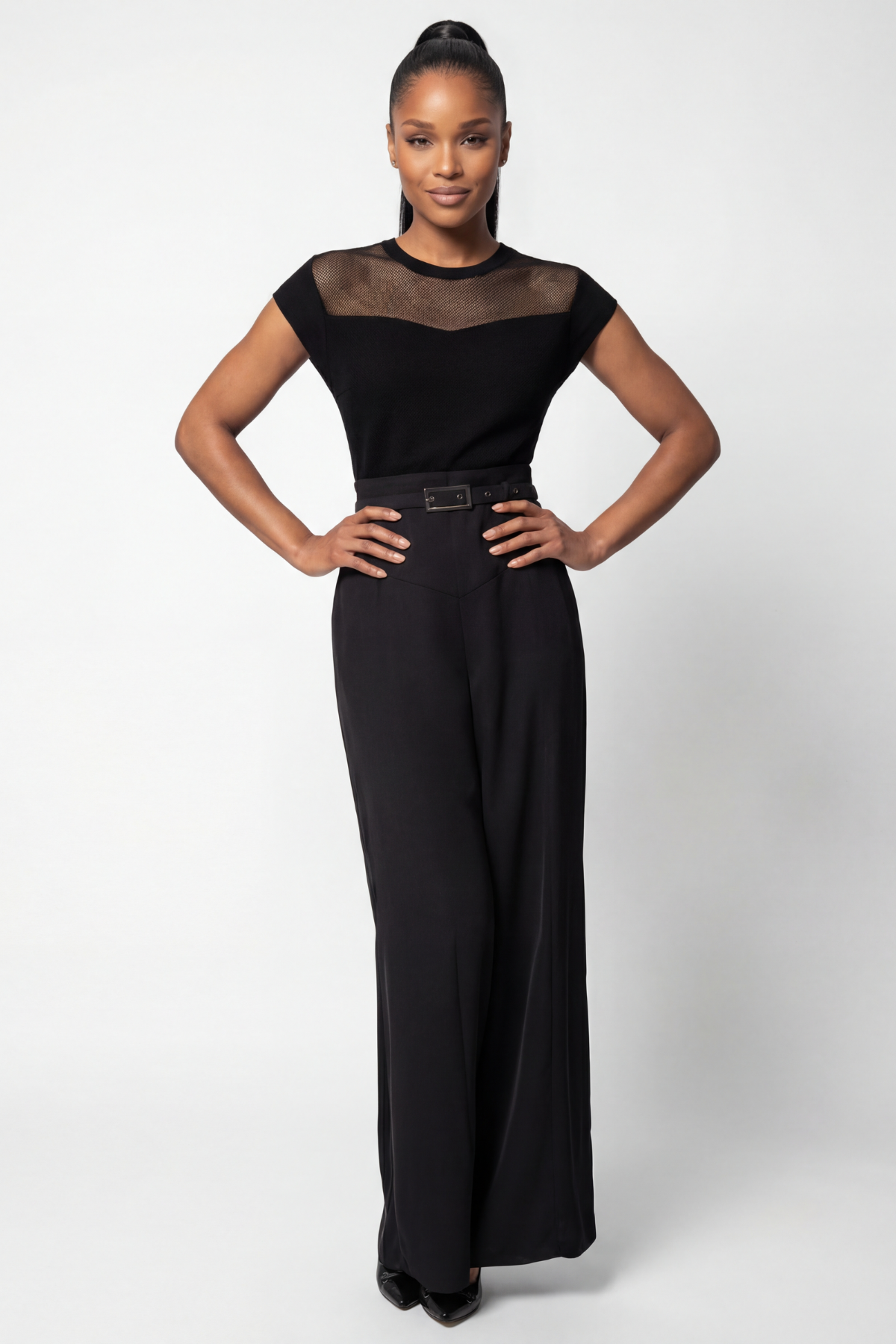 Aria Overall in Black