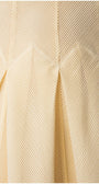 Nela Midi Dress in Ivory. Midi dress. European cut.