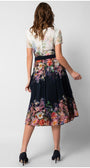elegant midi dress julia women showing back