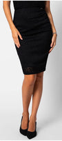 Jody Pencil Skirt in Black