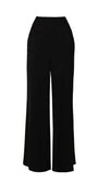 Agatha High Waisted Wide Leg Pants in Black with sleek tailored fit and elegant wide legs for refined modern style.