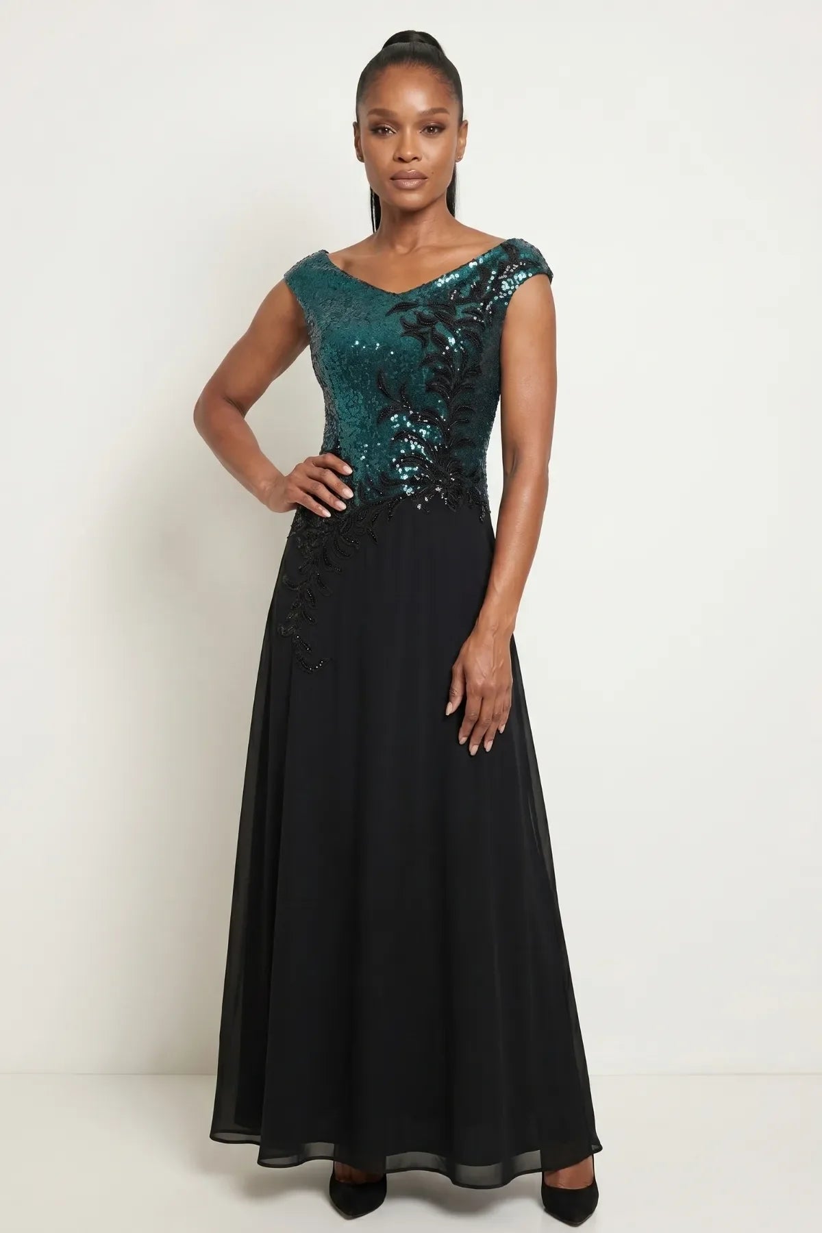 Greta Long Dress