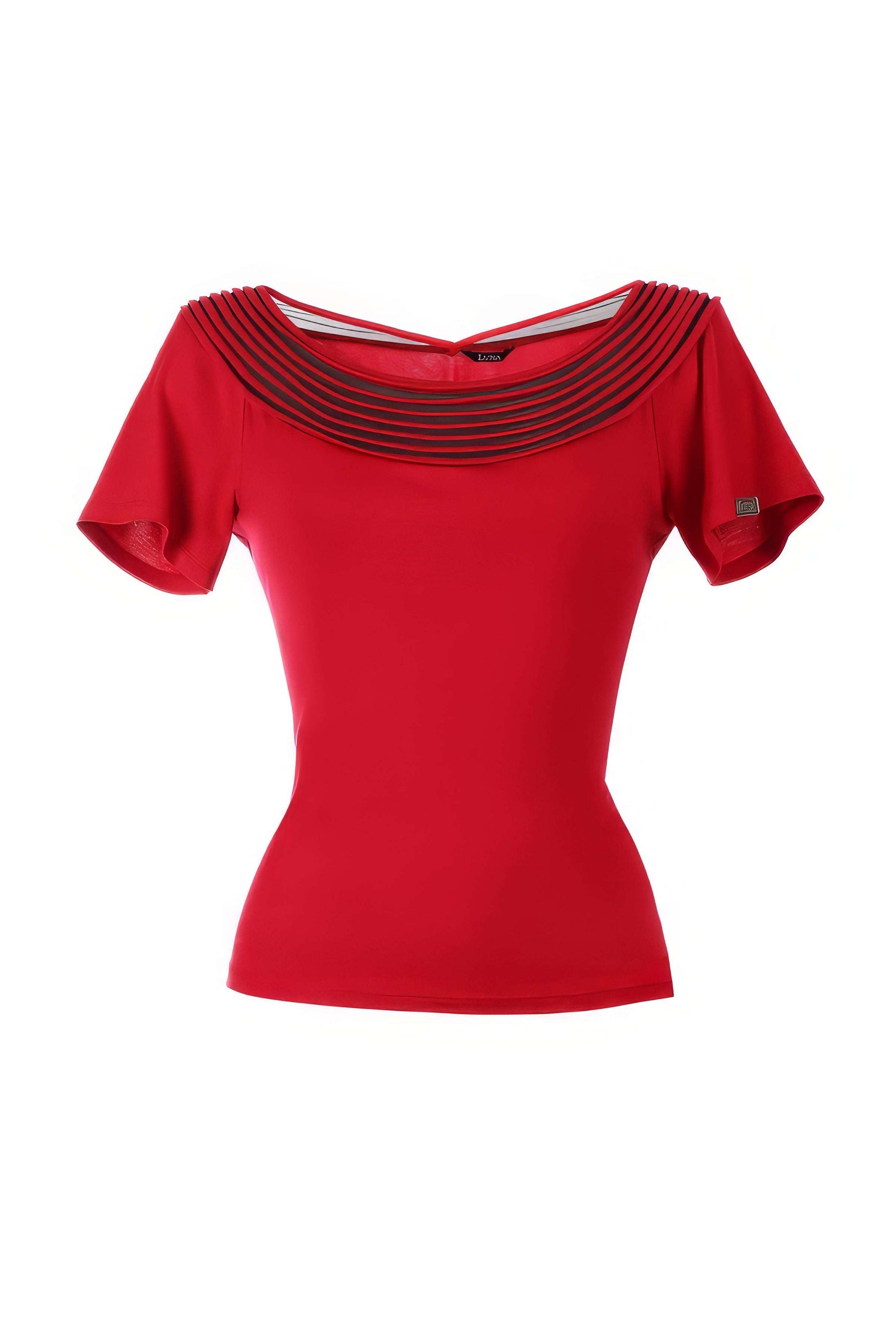 Lola Business Blouse in Red