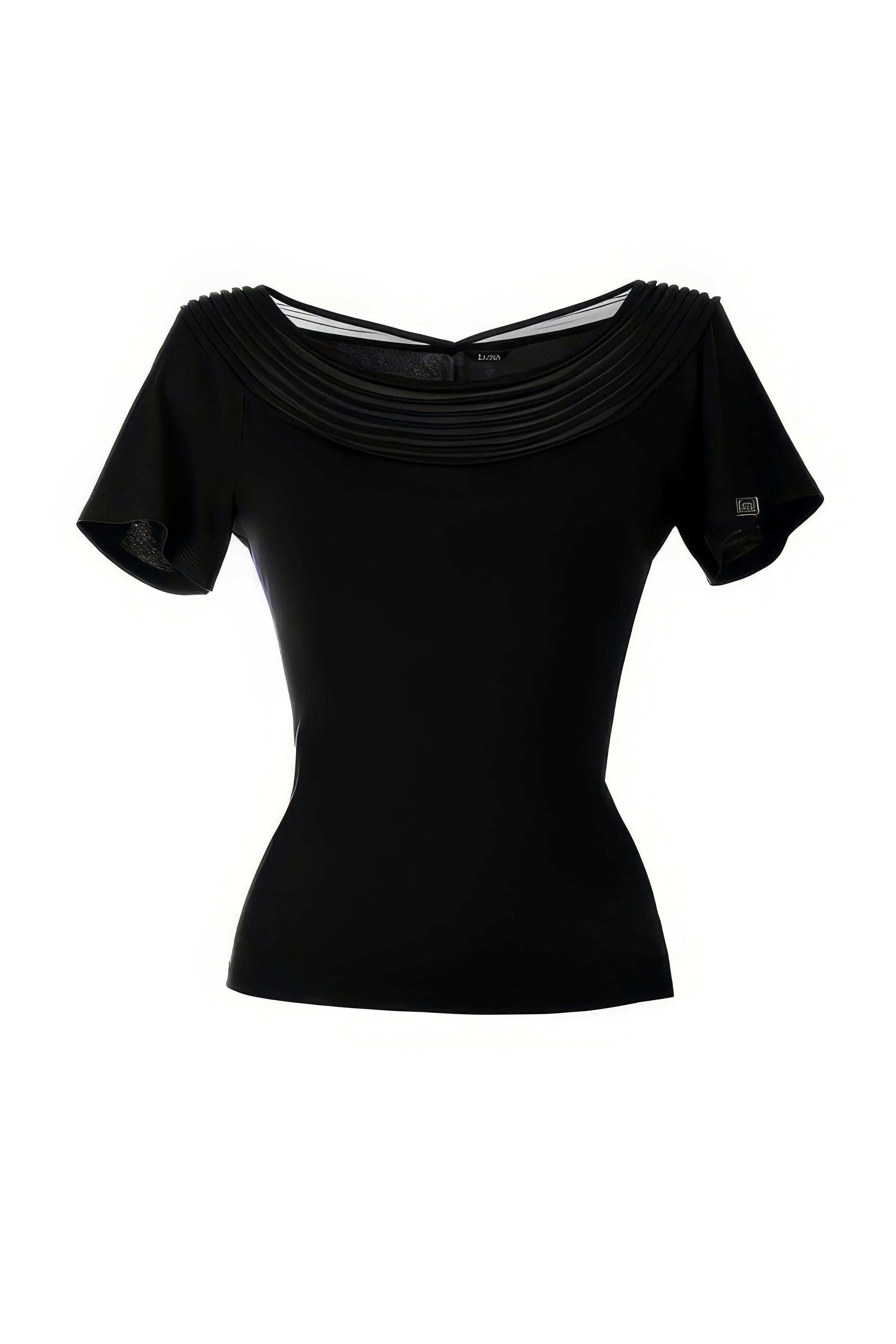 Lola Business Blouse in Black